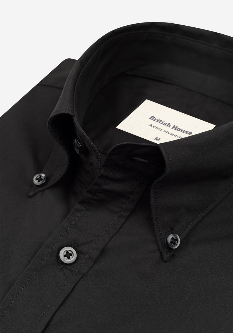 Noir Black Aero-Hybrid Shirt