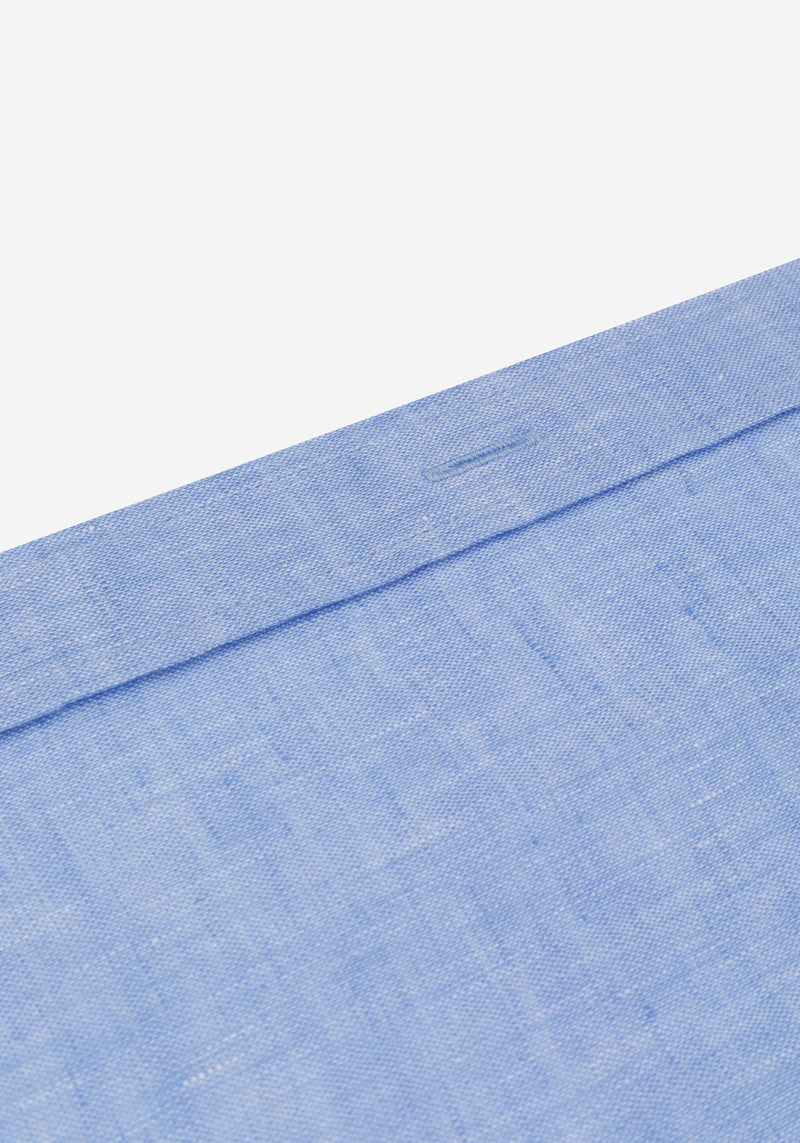 Bay Blue Belgian Linen Shirt