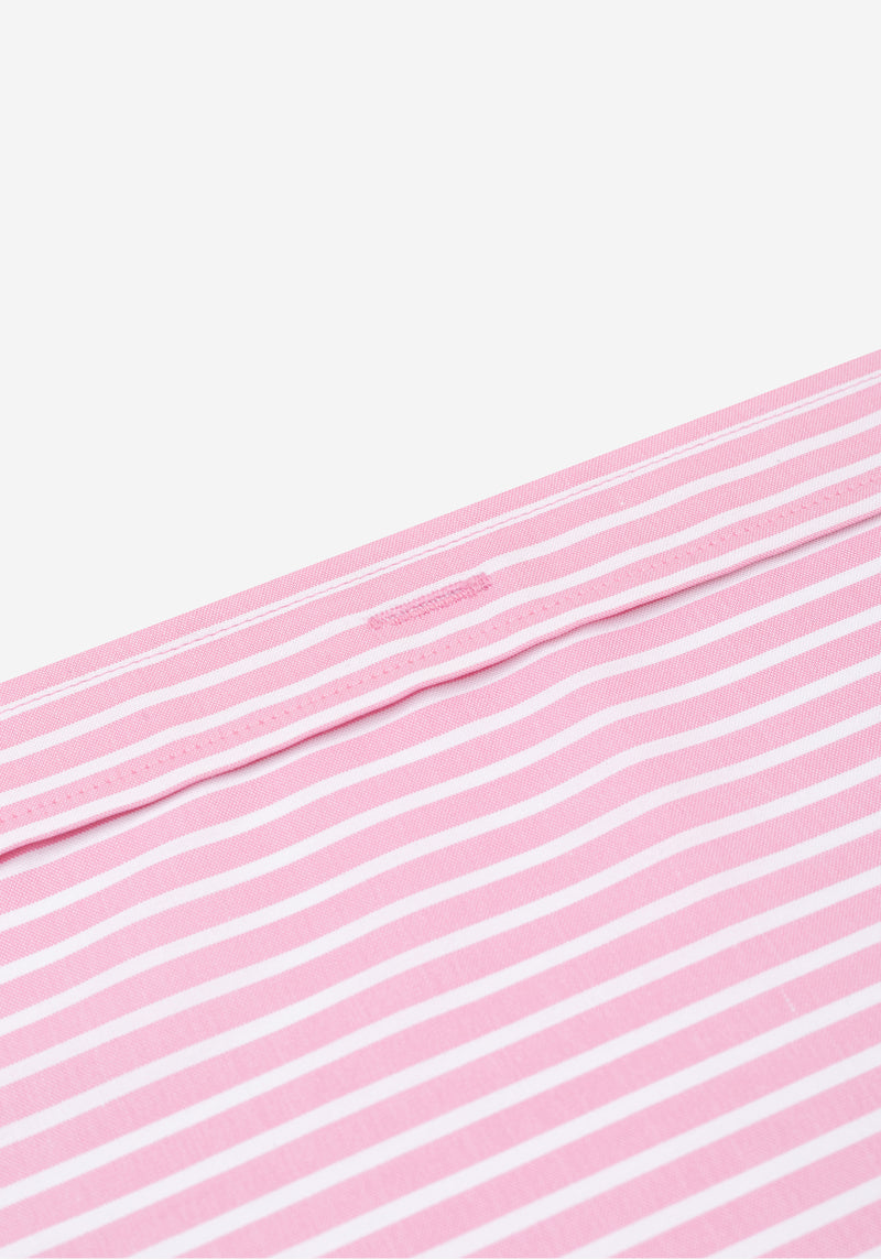 Camellia Pink Stripe Signature Twill Shirt