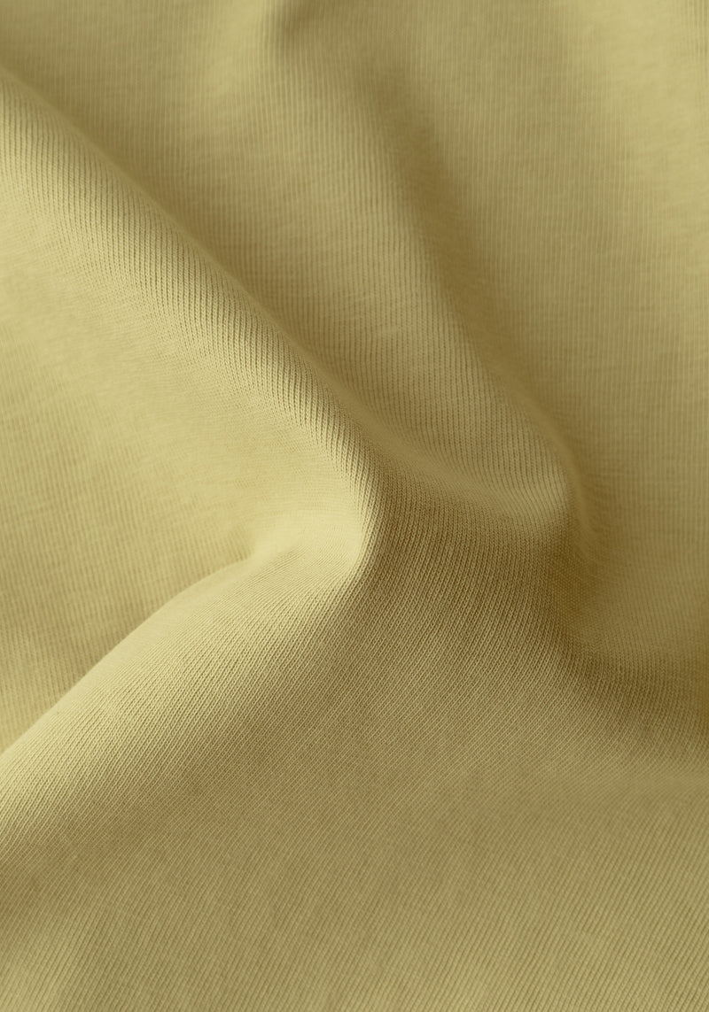 Mustard Yellow Cotton Polo Shirt