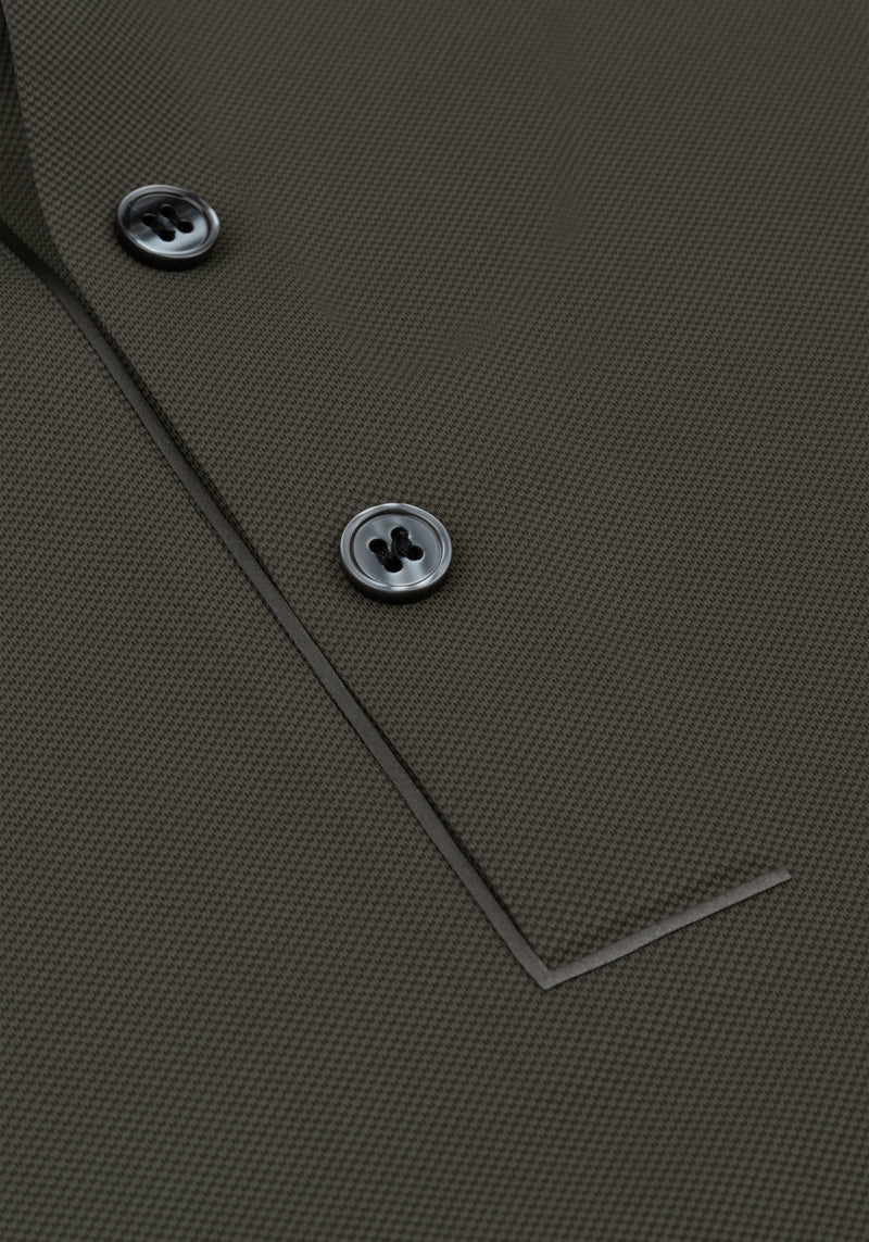 Dune Olive Aero-Hybrid Polo Shirt