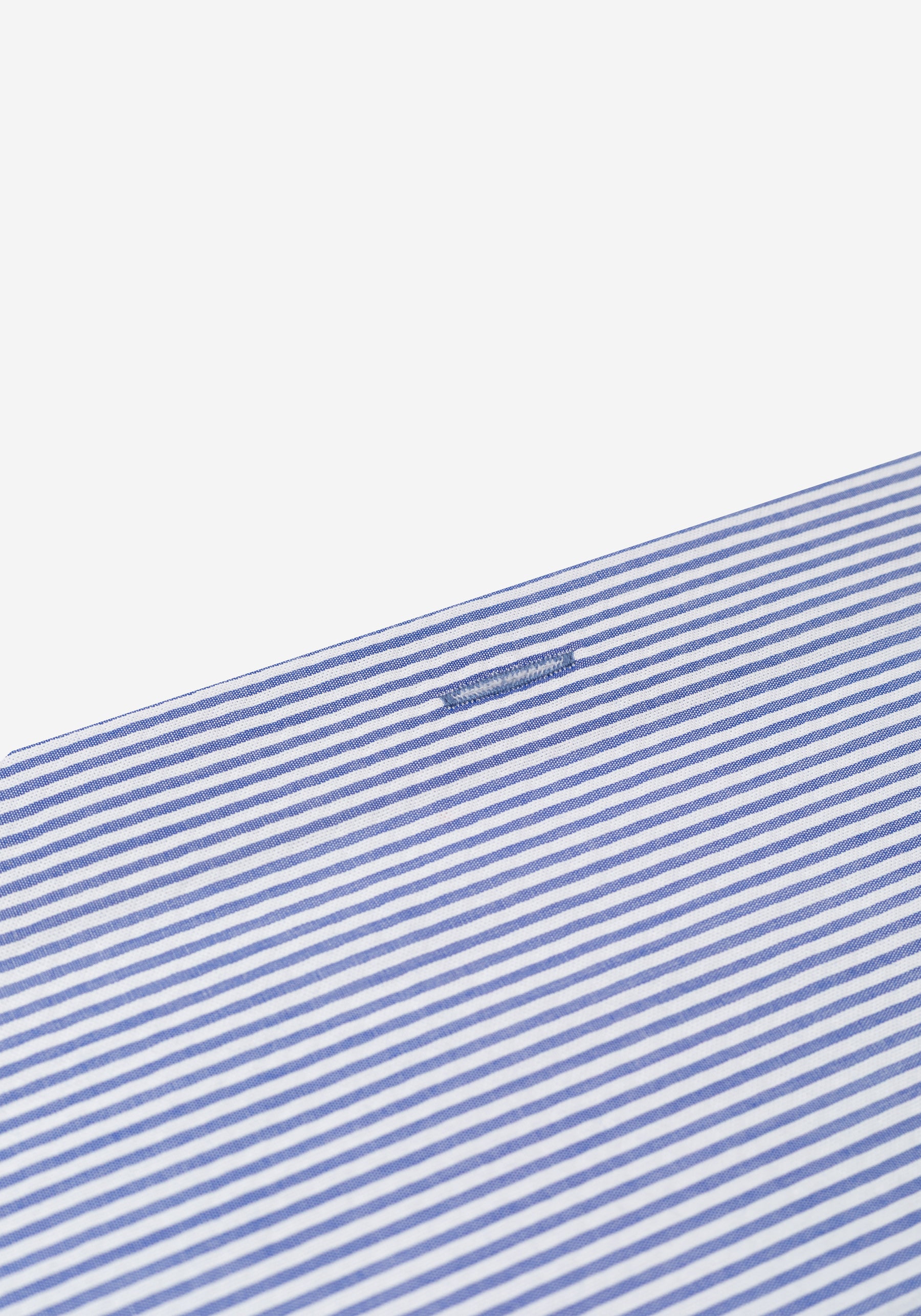 Royal Blue Stripe Seersucker Shirt