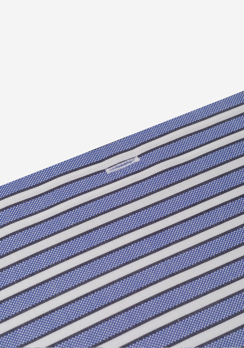 Cannes Blue Stripe Oxford Shirt