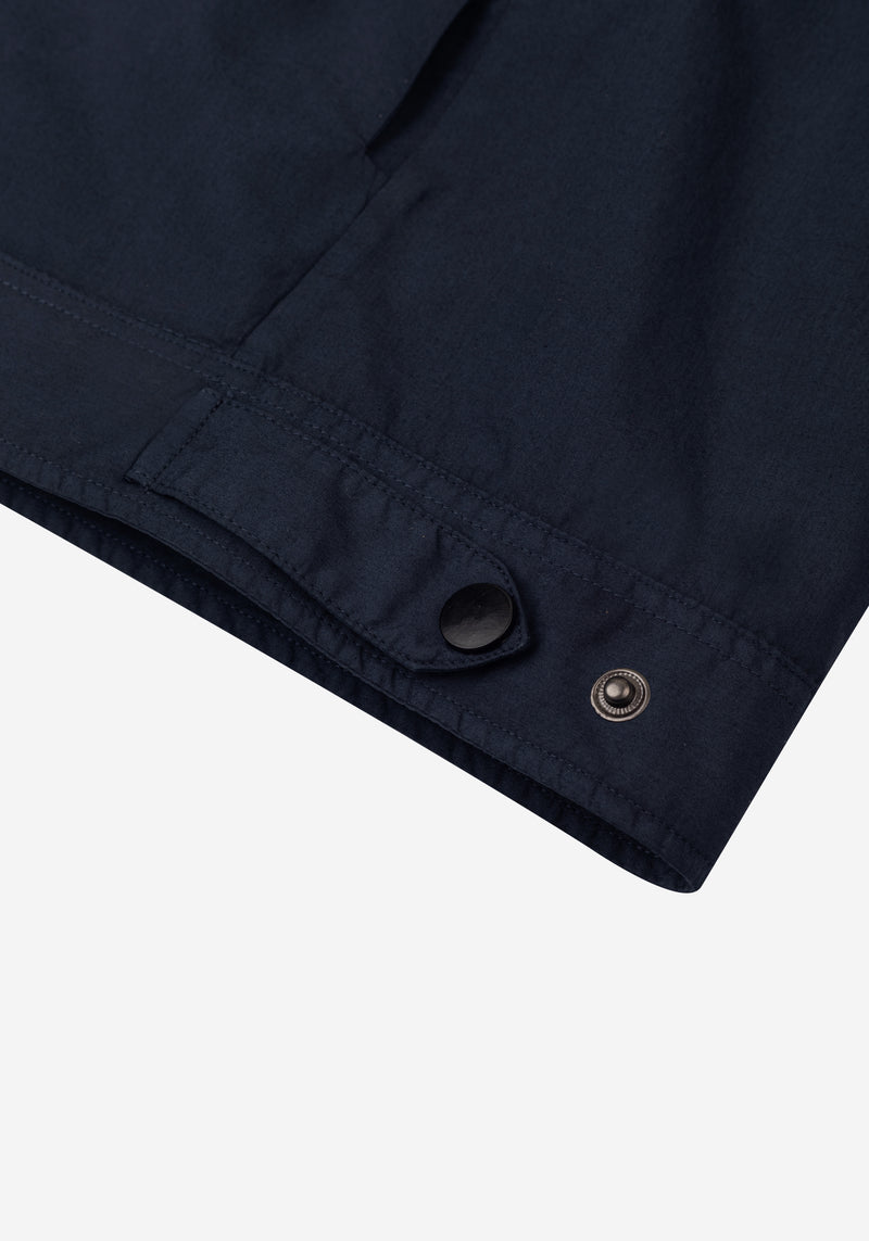 Nautical Blue Paper Touch Overshirt