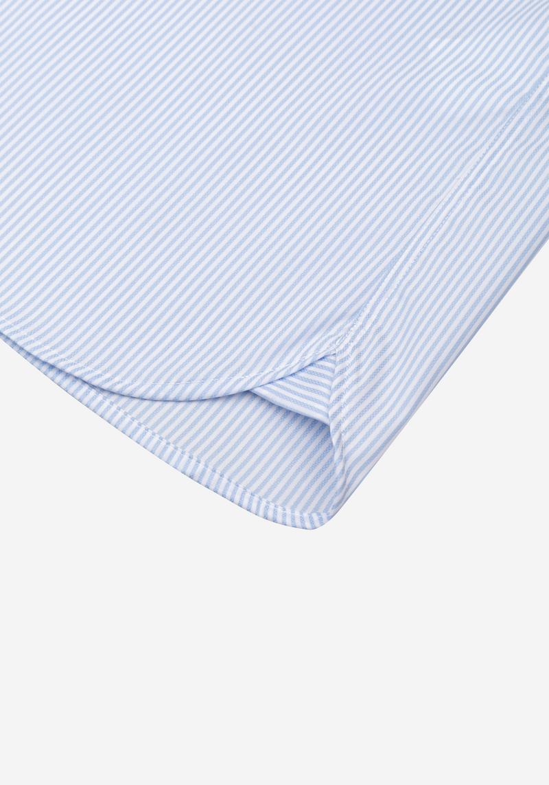 Nordic Blue Stripe Poplin Shirt