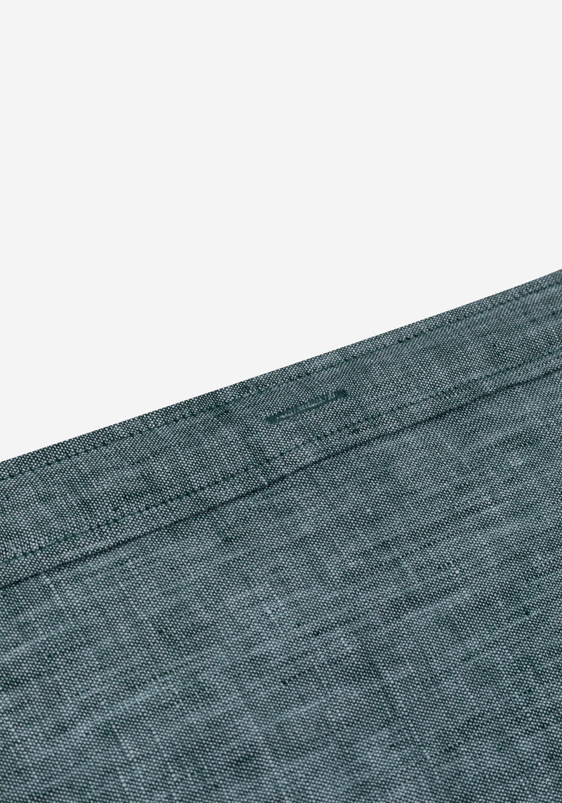 Sage Green Belgian Linen Shirt