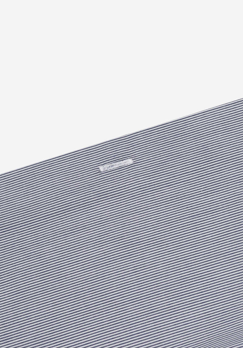 Coal Black Stripe Signature Twill Shirt
