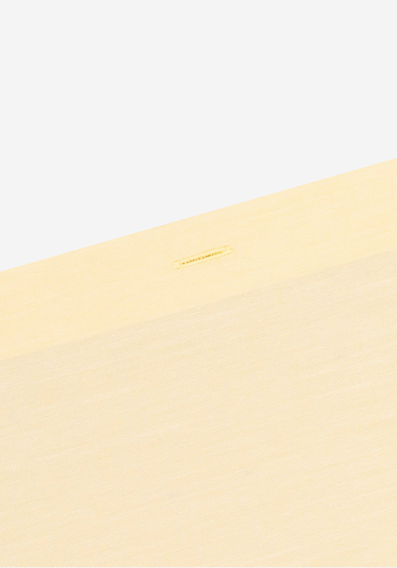Pastel Yellow Piqué Shirt