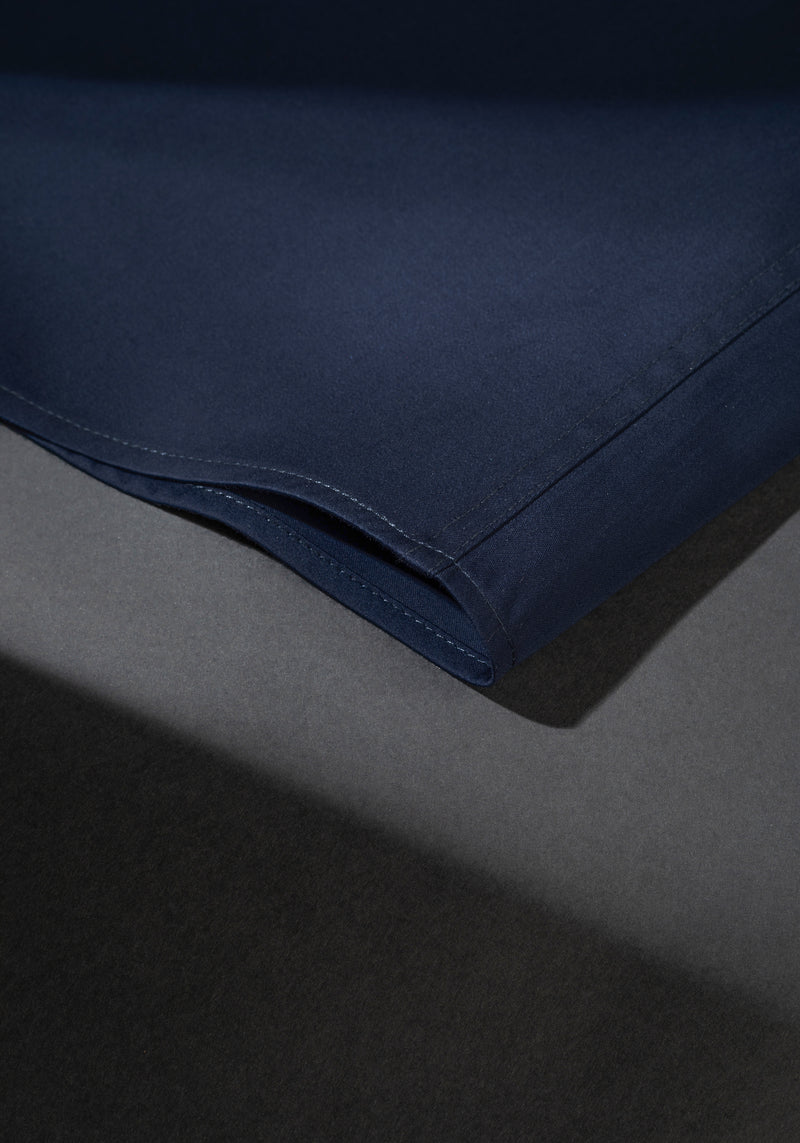 Antique Navy Luxe Twill Shirt - Wrinkle-free