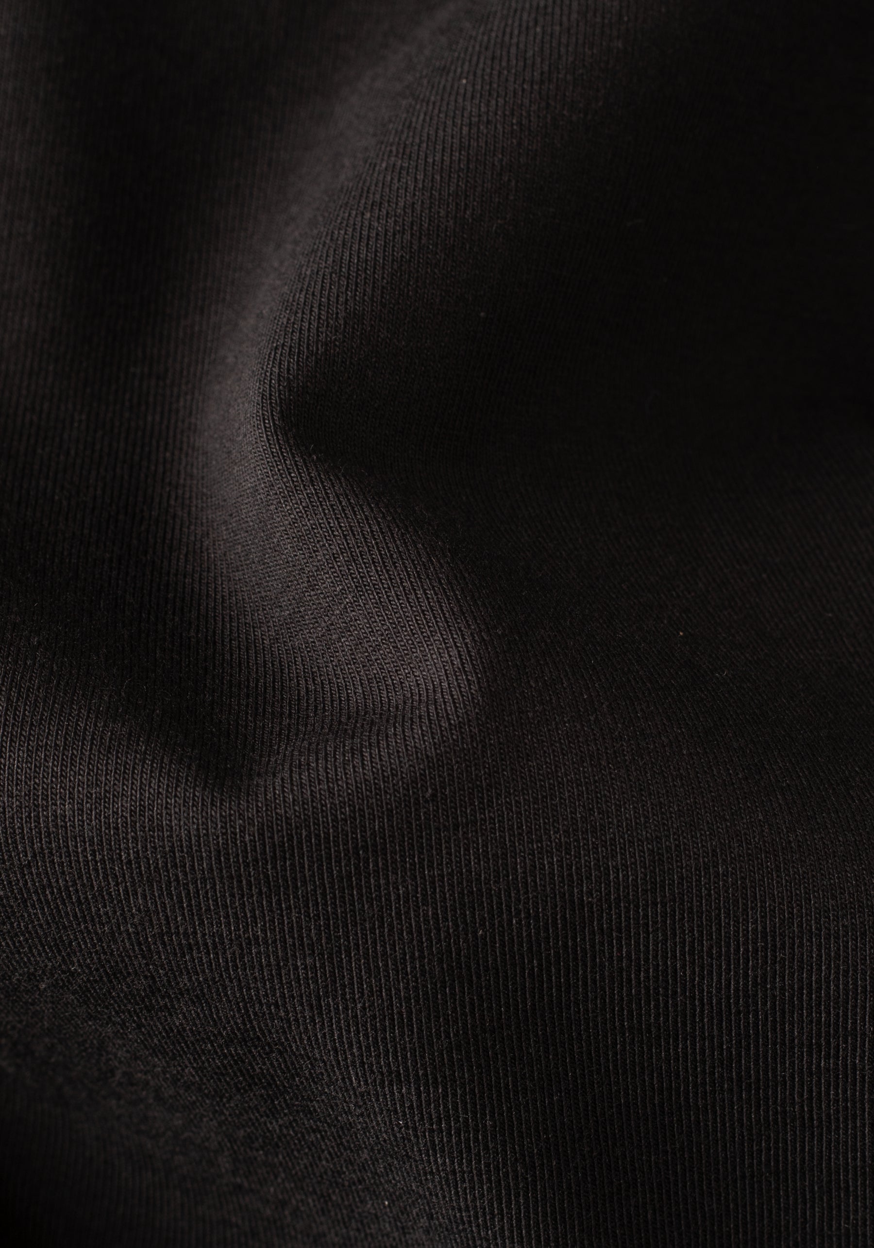 Vortex Black Cotton Undershirt - Long Sleeve