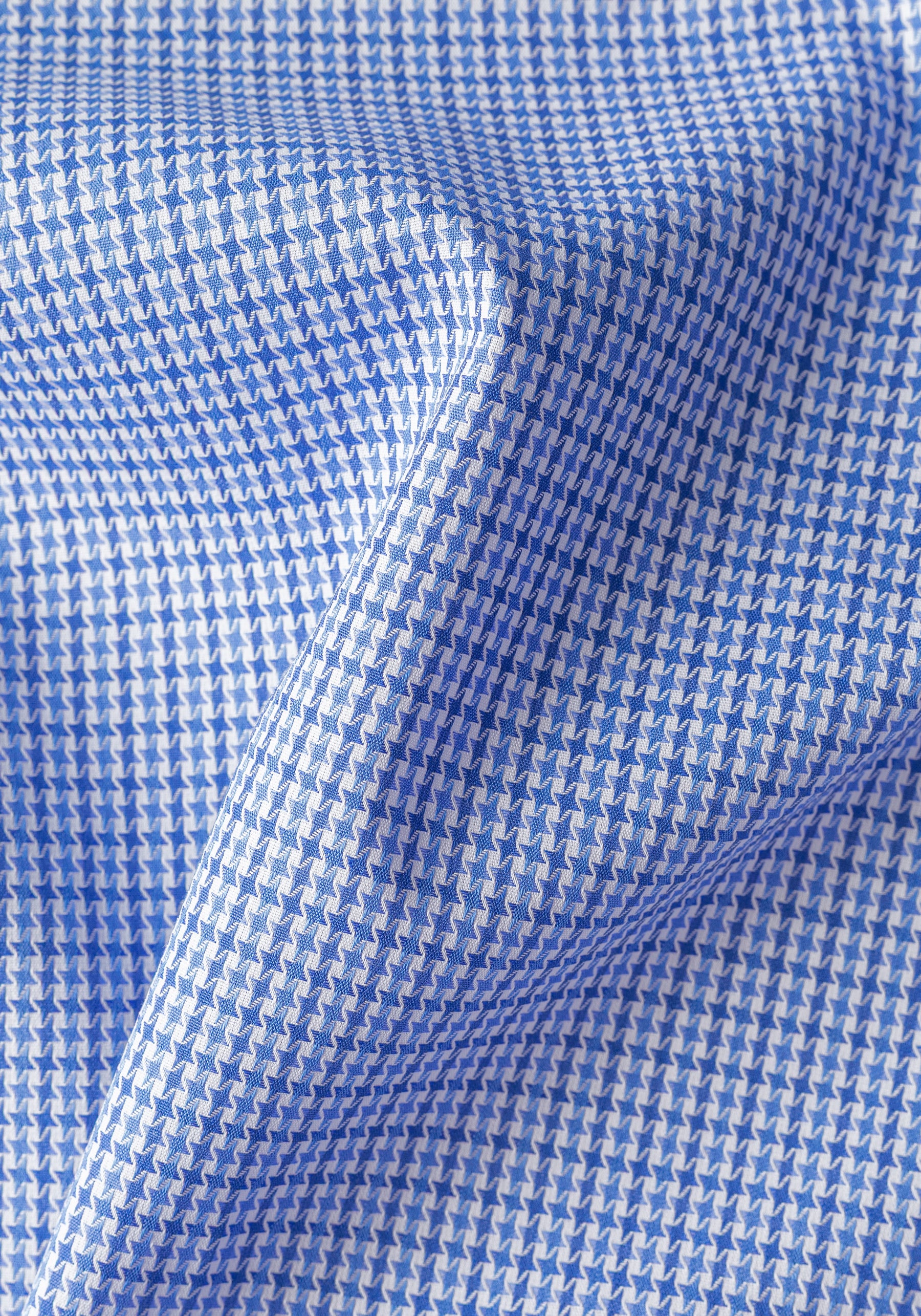 Flint Blue Two-Tone Pattern Signature Twill Shirt