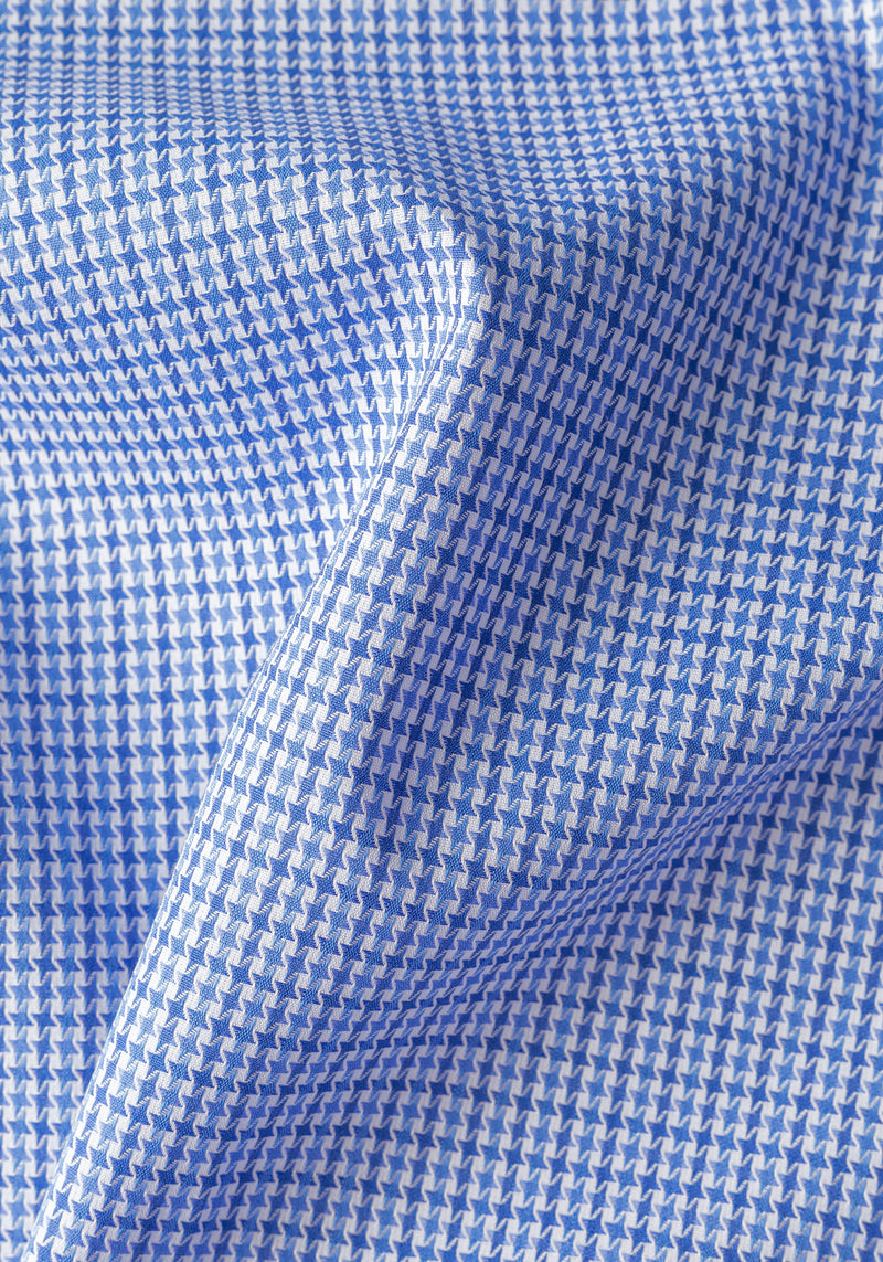 Flint Blue Two-Tone Pattern Signature Twill Shirt