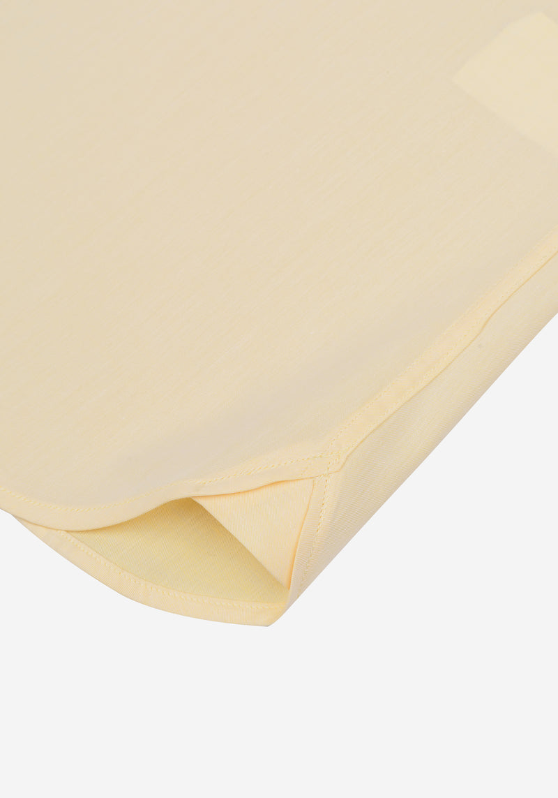 Pastel Yellow Piqué Shirt