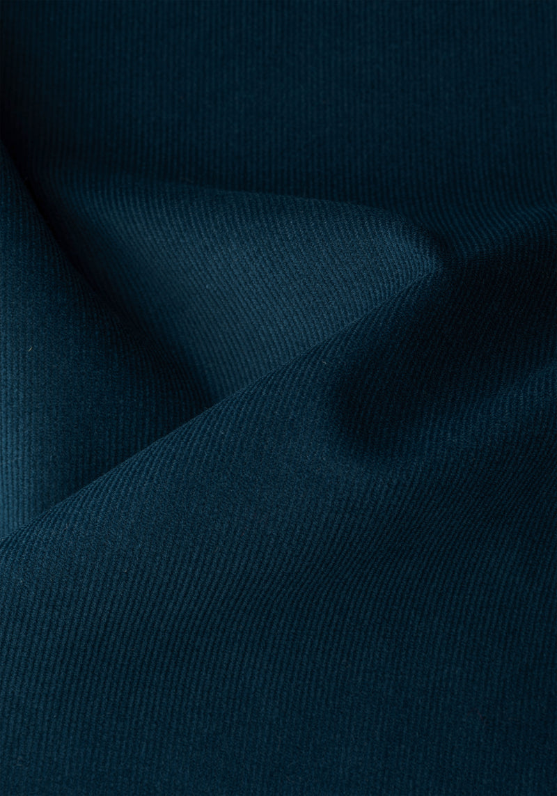 Midnight Teal Corduroy Shirt