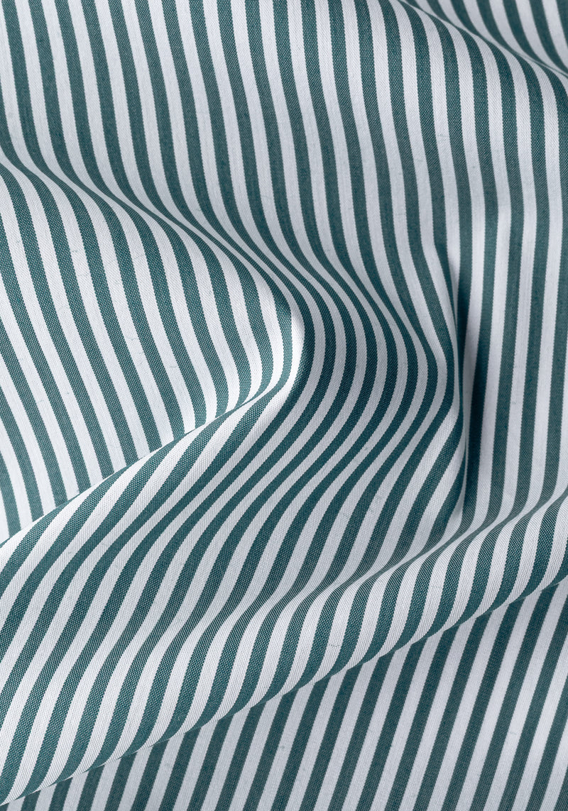 Emerald Green Stripe Aero-Hybrid Shirt