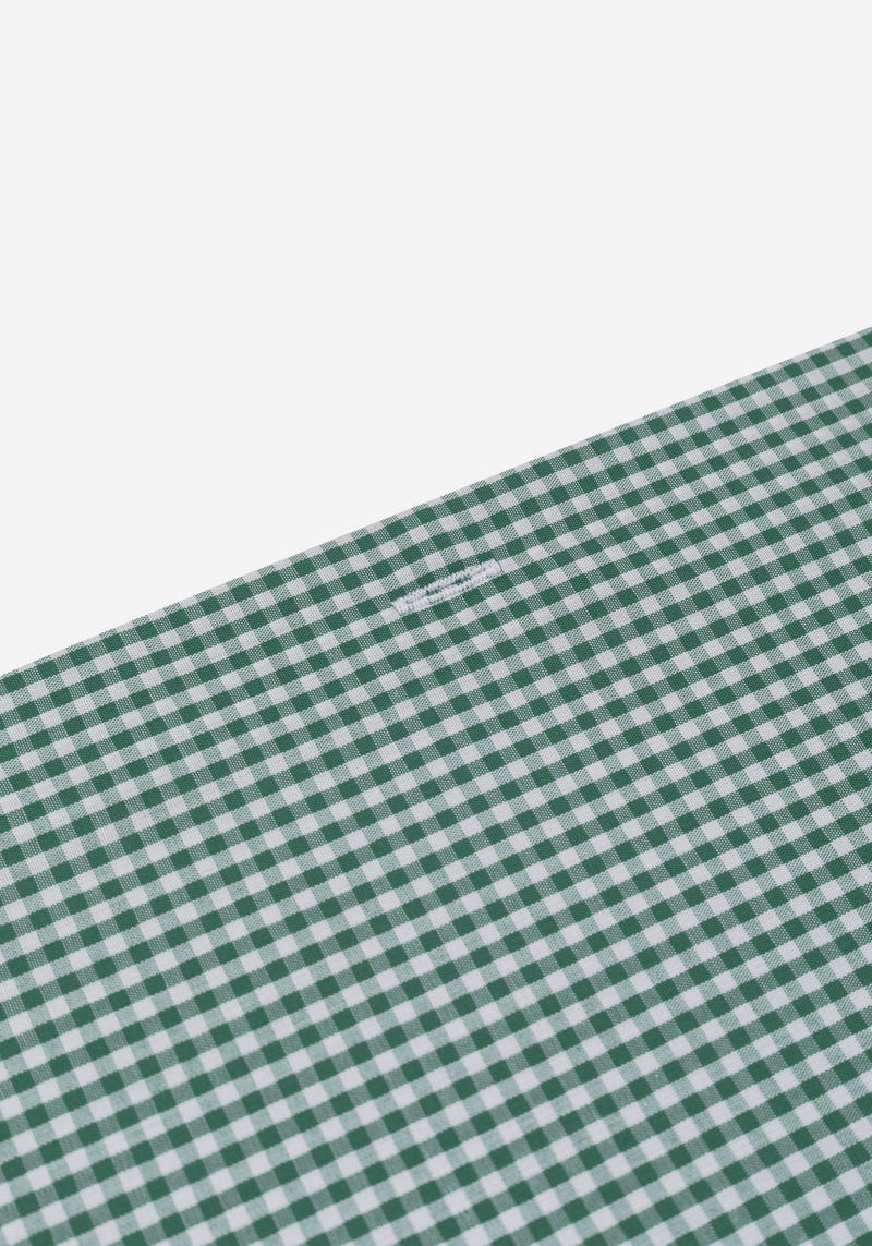 Jade Green Checked Poplin Shirt