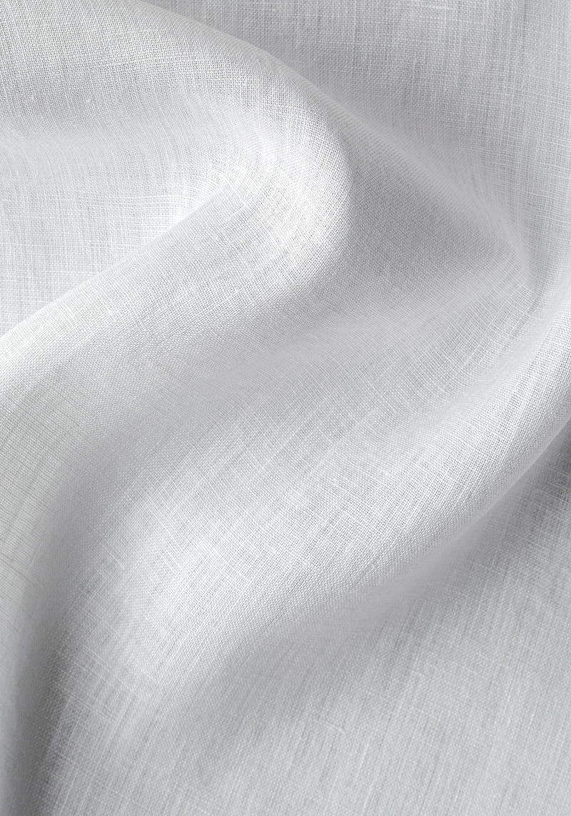 Vanilla White Belgian Linen Shirt