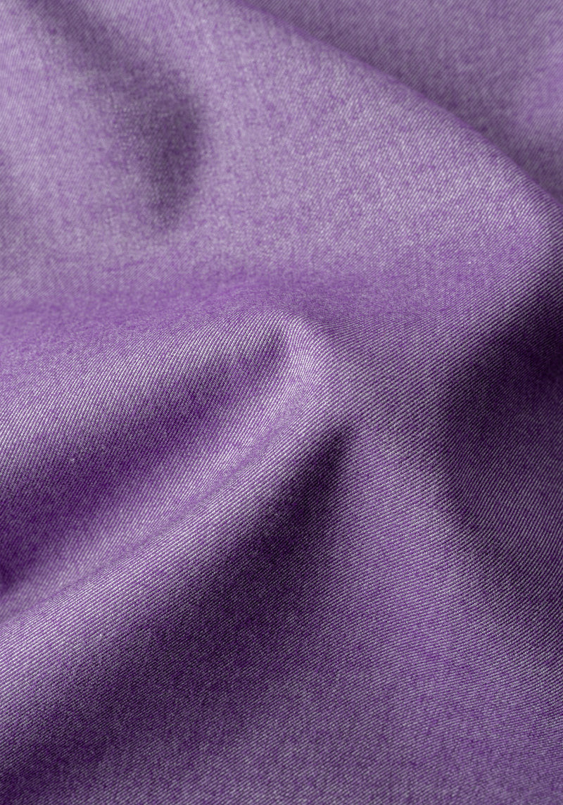 Heather Purple Flannel Shirt