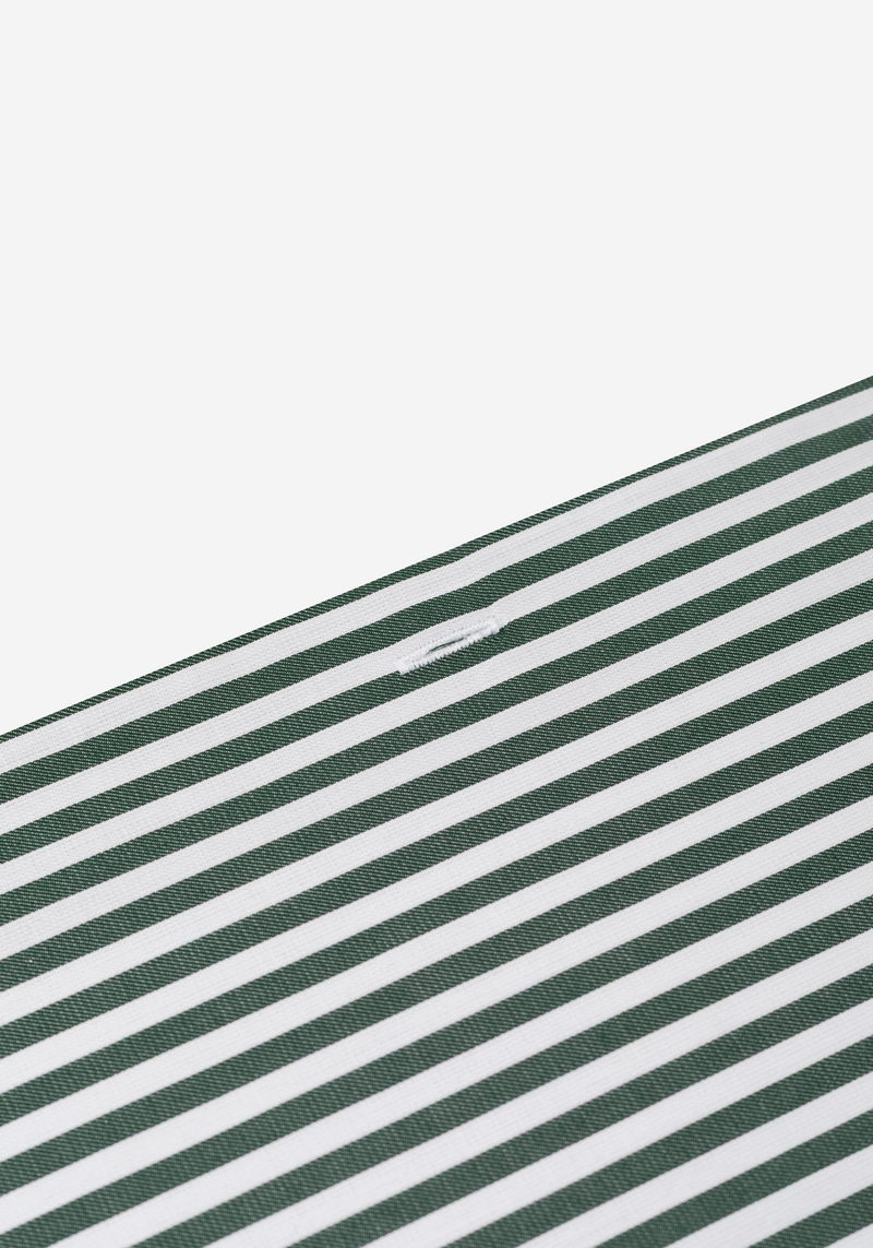Palm Green Stripe Signature Twill Shirt