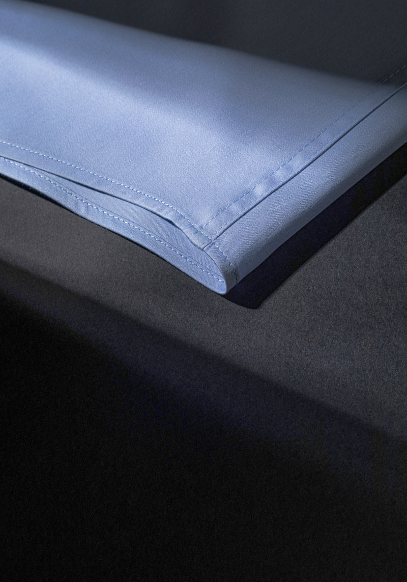 Alice Blue Luxe Twill Shirt - Wrinkle-free