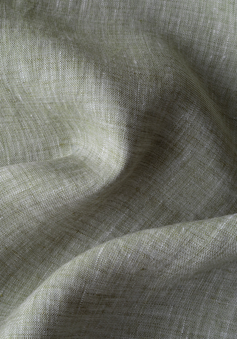 Ash Olive Belgian Linen Shirt