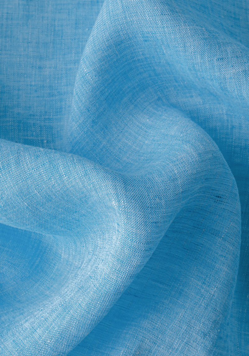 Coastal Blue Belgian Linen Shirt