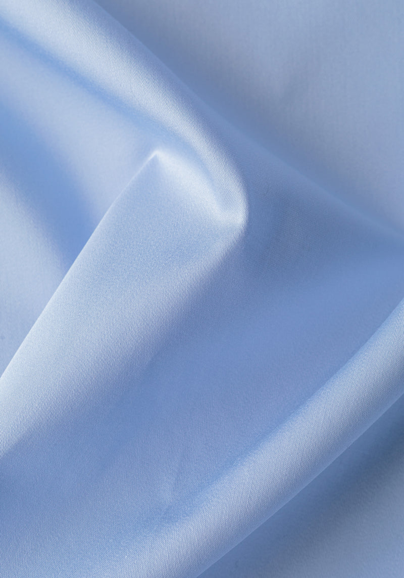 Alice Blue Luxe Twill Shirt - Wrinkle-free