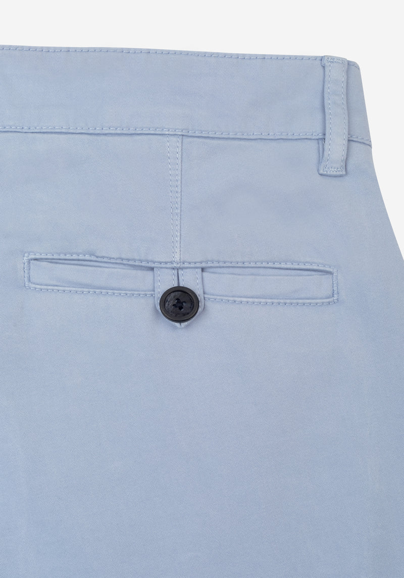 Mist Blue Riviera Gabardine