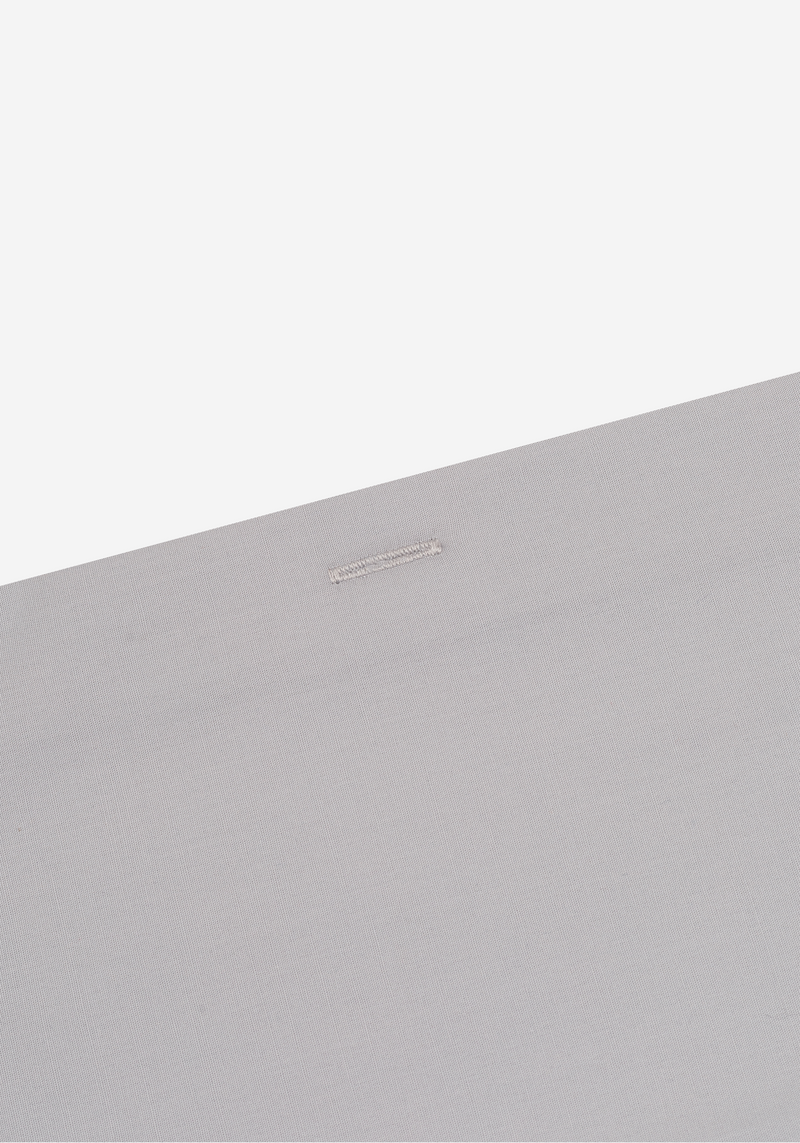 Ash Grey Poplin Shirt