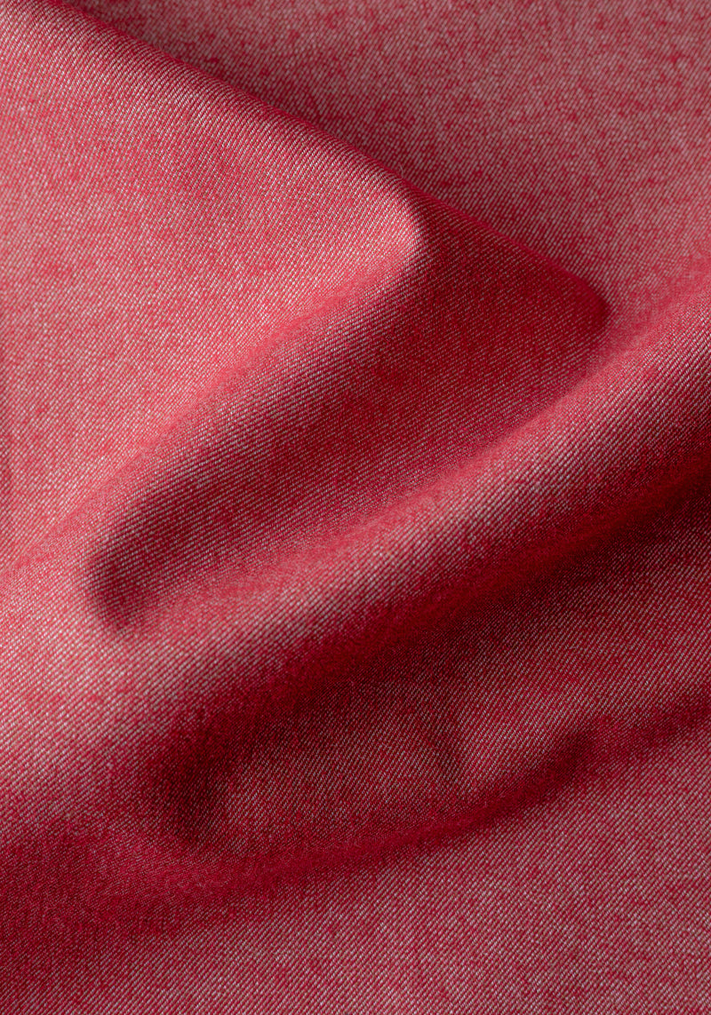 Claret Red Flannel Shirt