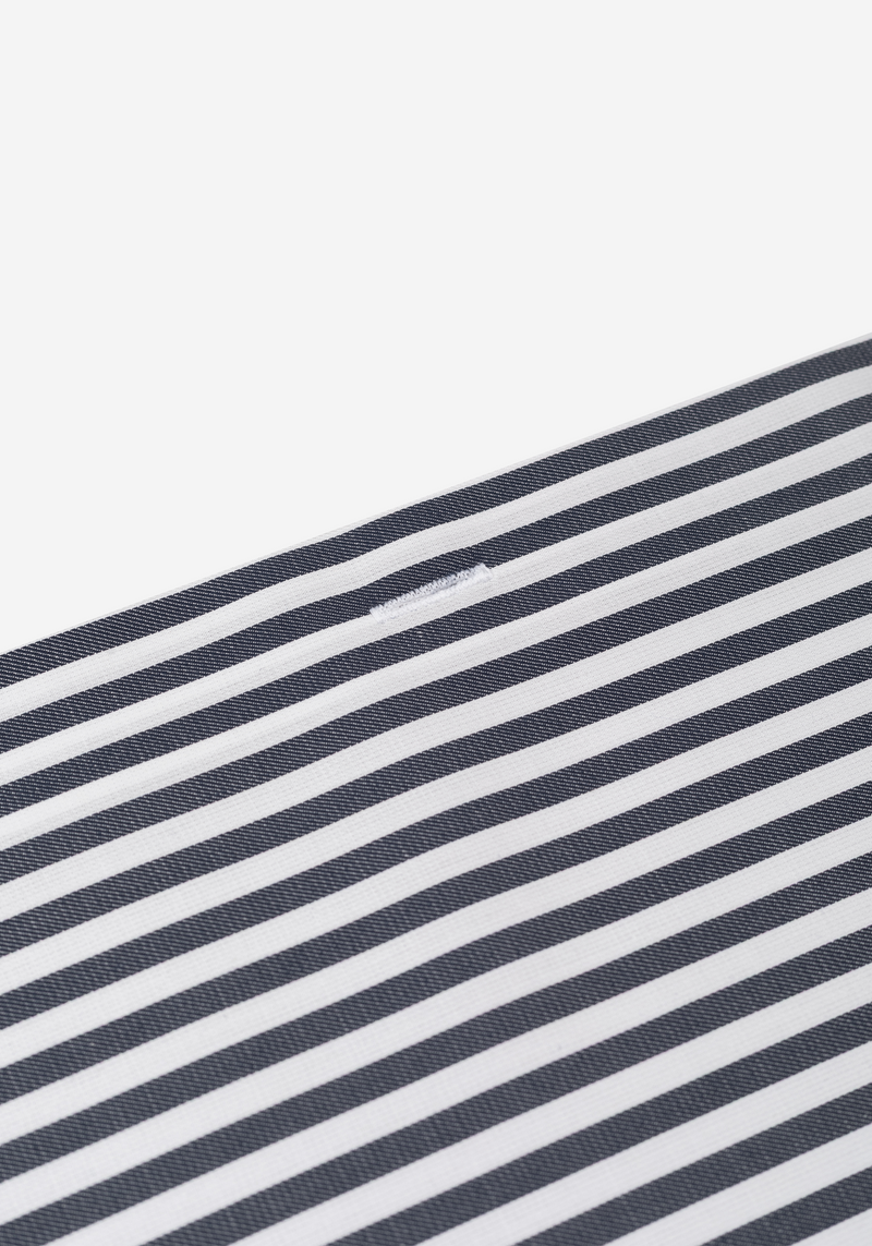 Deep Navy Stripe Signature Twill Shirt