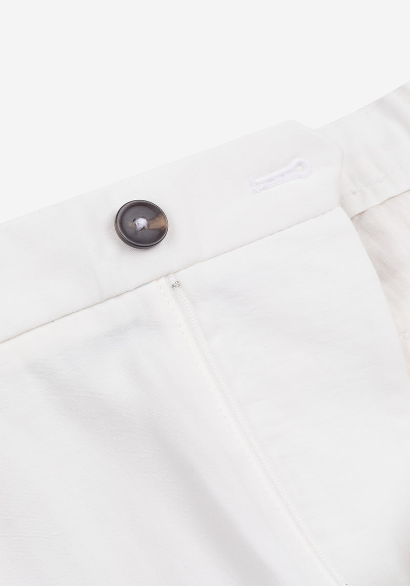 Frost White Soleá Modal Pants