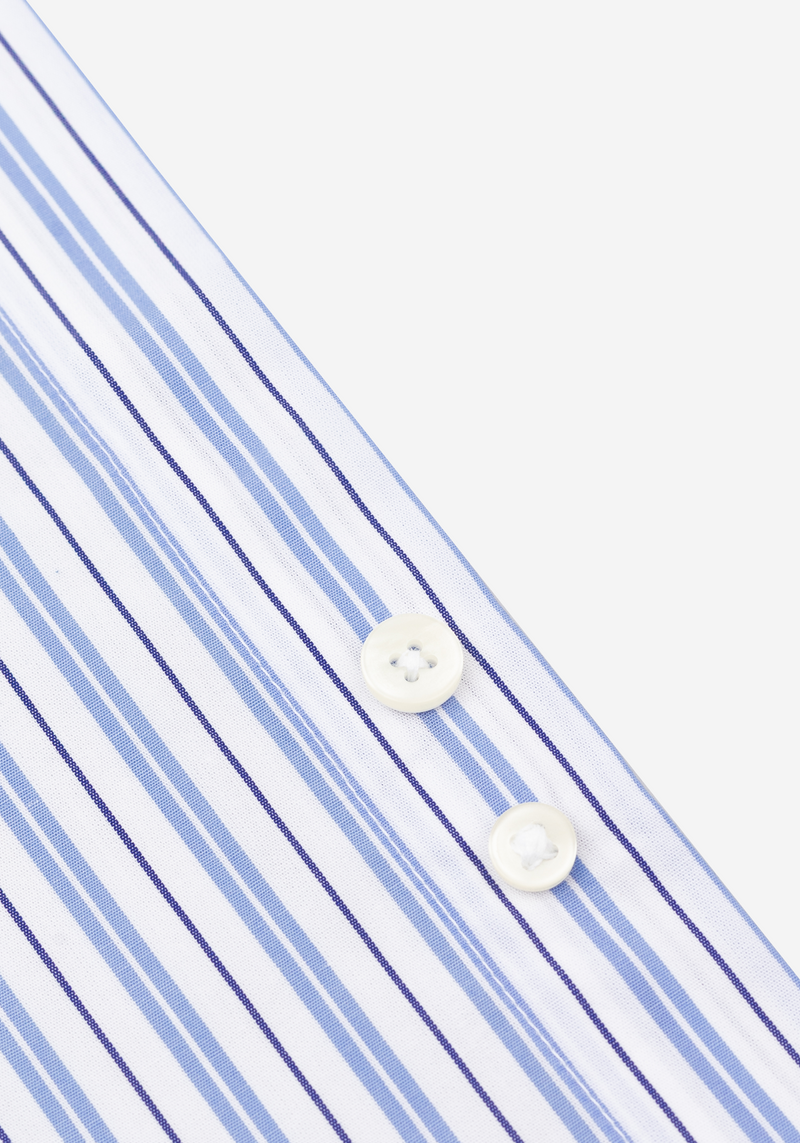 Deck Blue Stripe Poplin Shirt