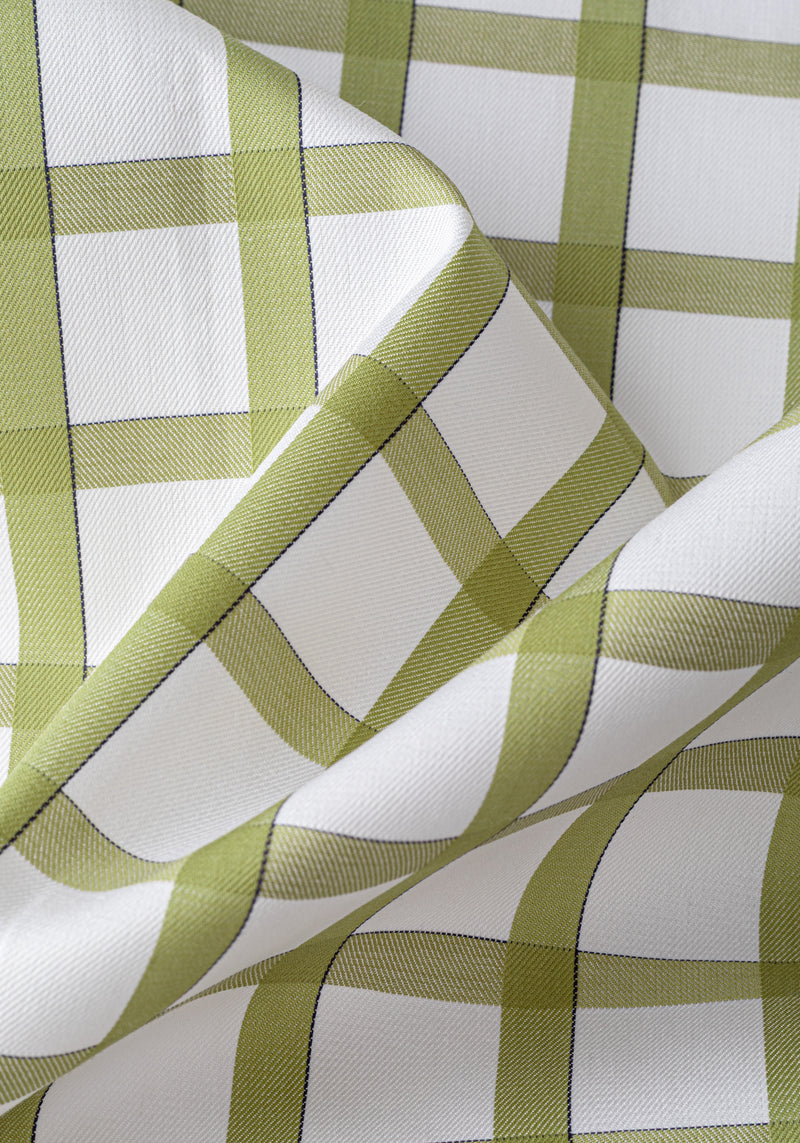 Herb Green Checked Signature Twill Shirt