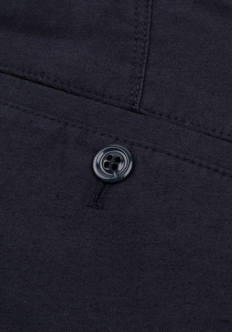 Dusk Navy Soléa Linen Pants
