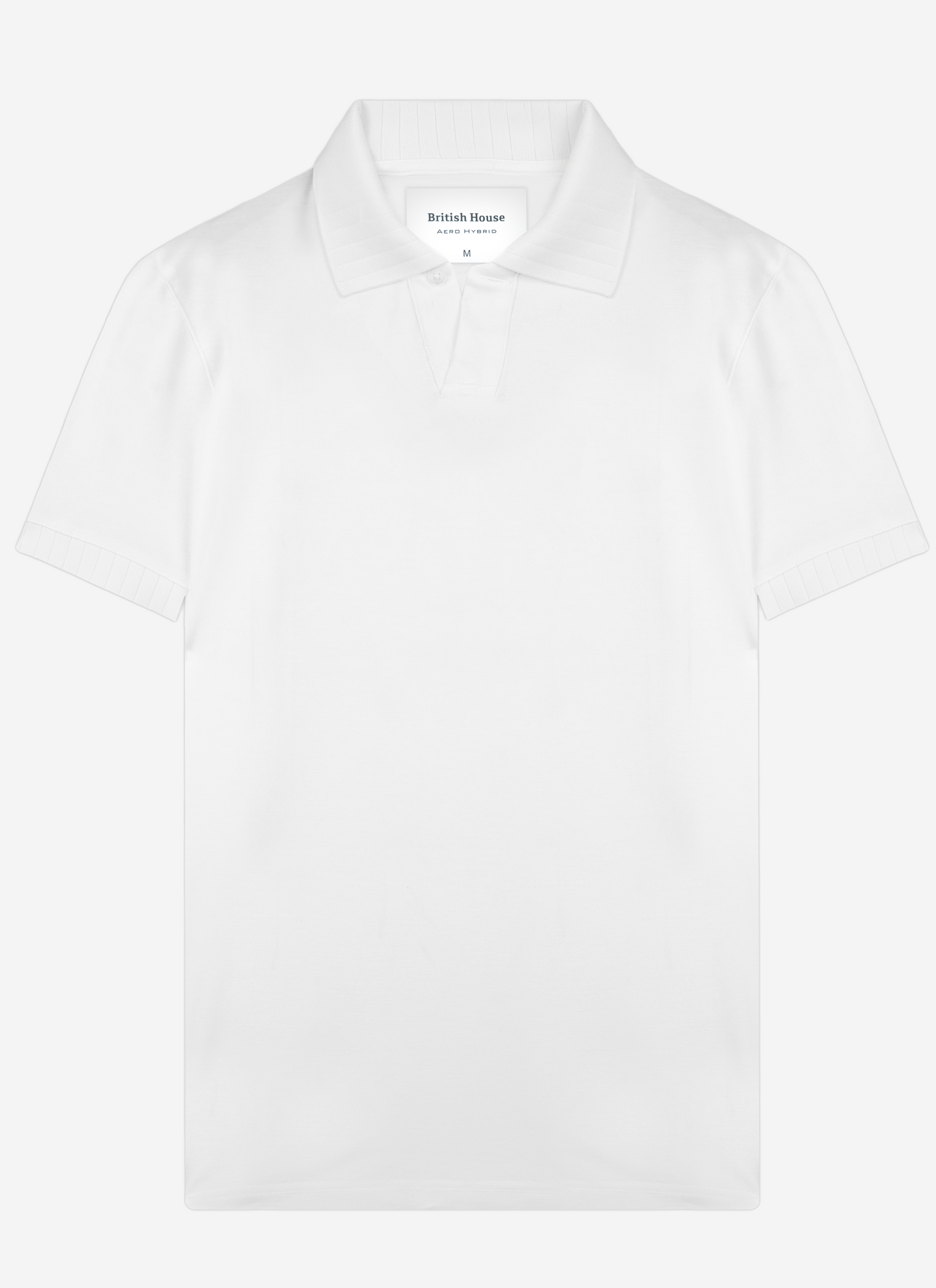 Ivory White Aero-Hybrid V-Polo