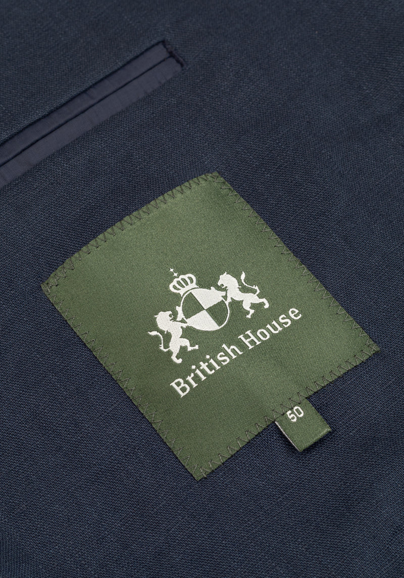Ocean Dusk Pure Linen Blazer