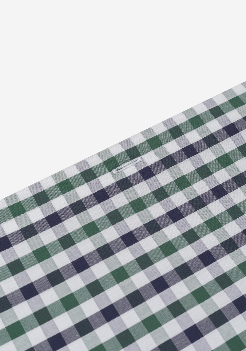 Racing Green Checked Oxford Shirt