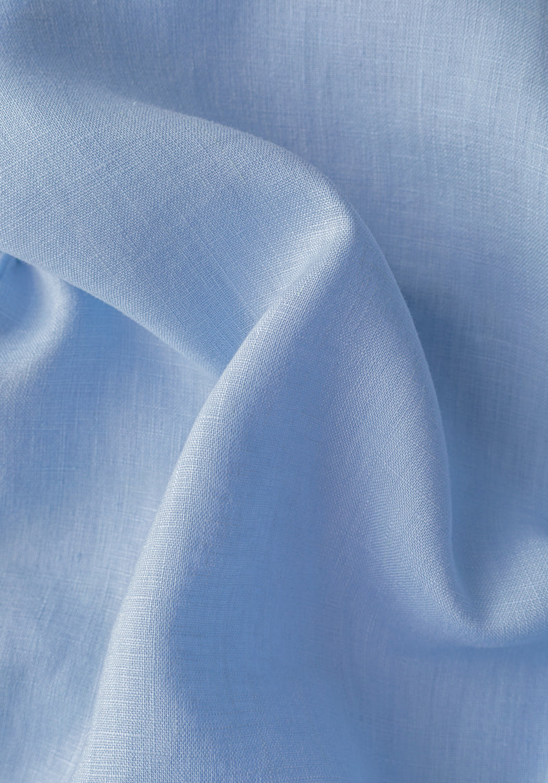 Airy Blue Soléa Pure Linen Pants
