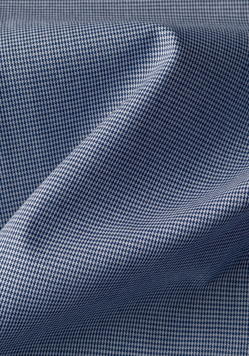 Metal Black Checked Houndstooth Shirt