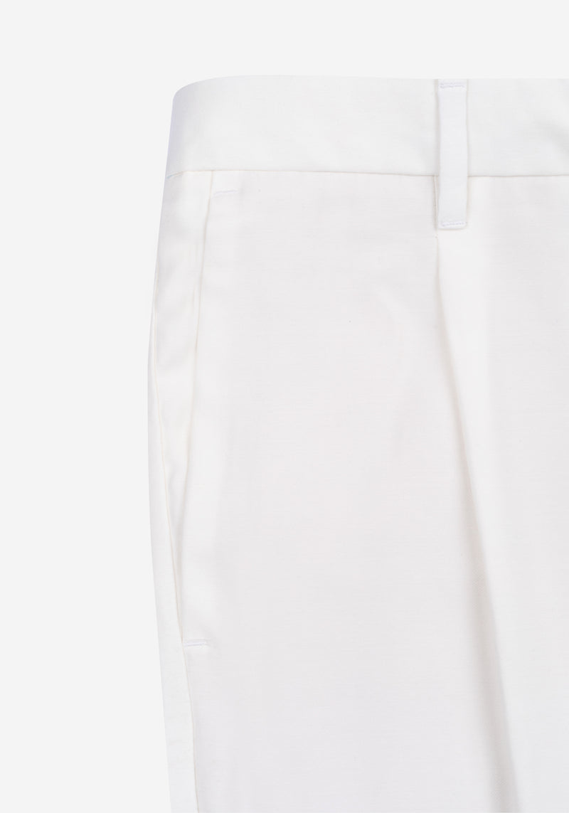 Frost White Soleá Modal Pants