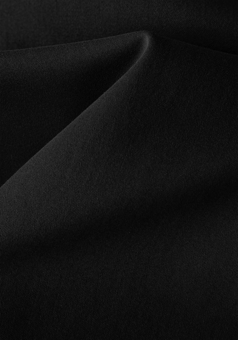 Ash Black Riviera Gabardine