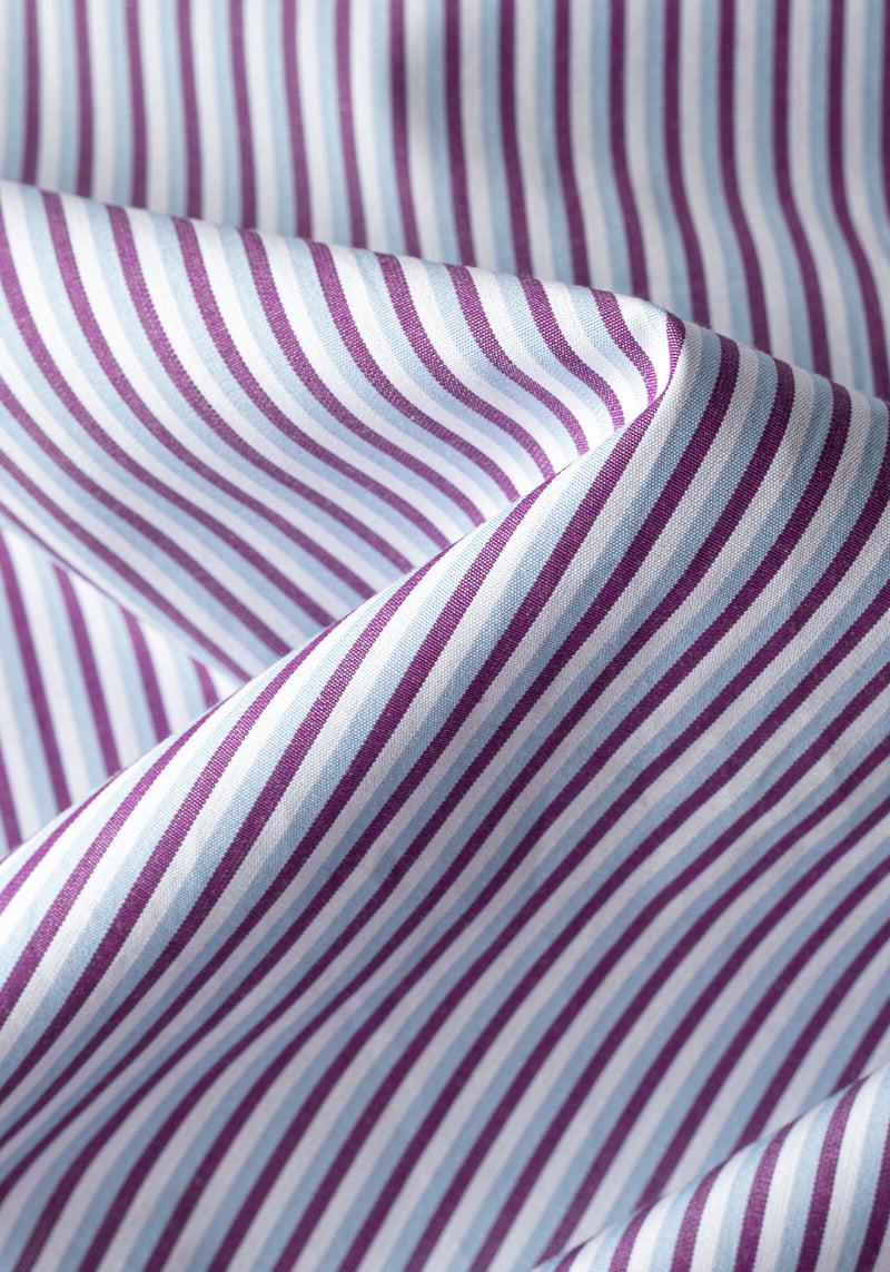 Mulberry Stripe Oxford Shirt