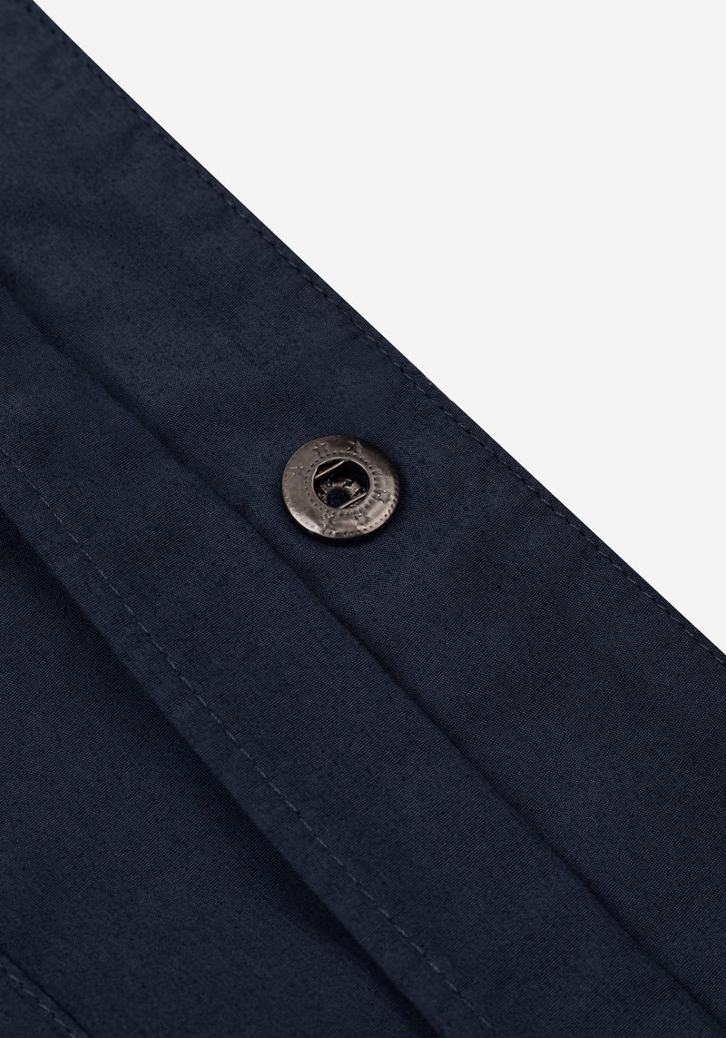 Nautical Blue Paper Touch Overshirt