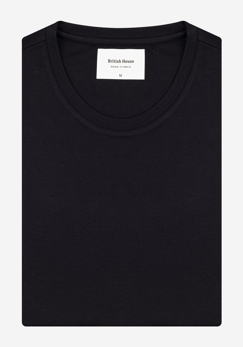 Eclipse Black Aero-Hybrid T-Shirt