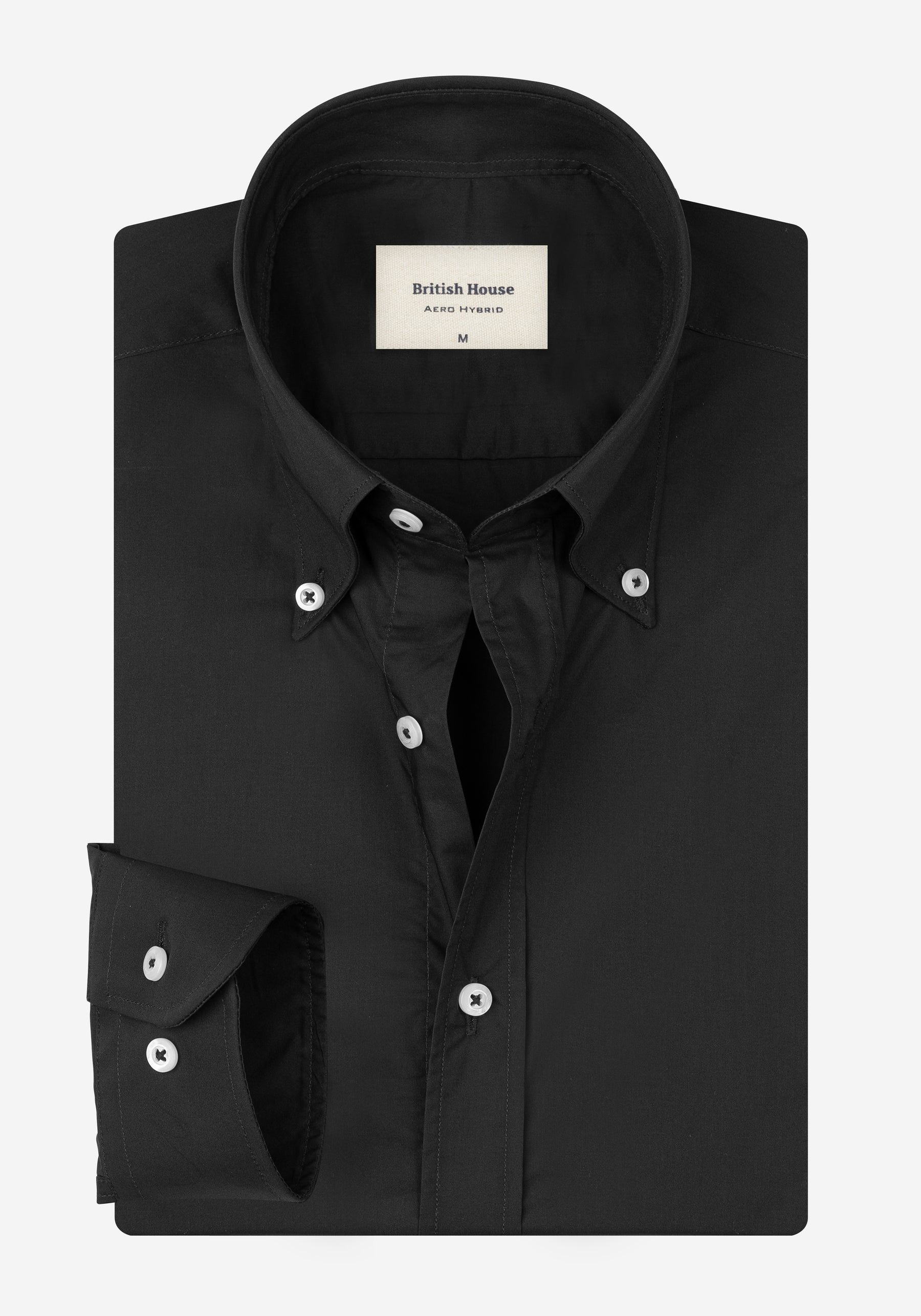 Jet Black Aero-Hybrid Shirt