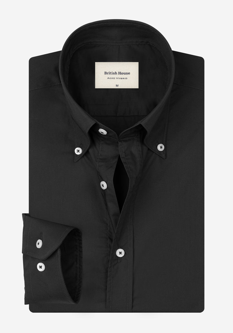 Jet Black Aero-Hybrid Shirt