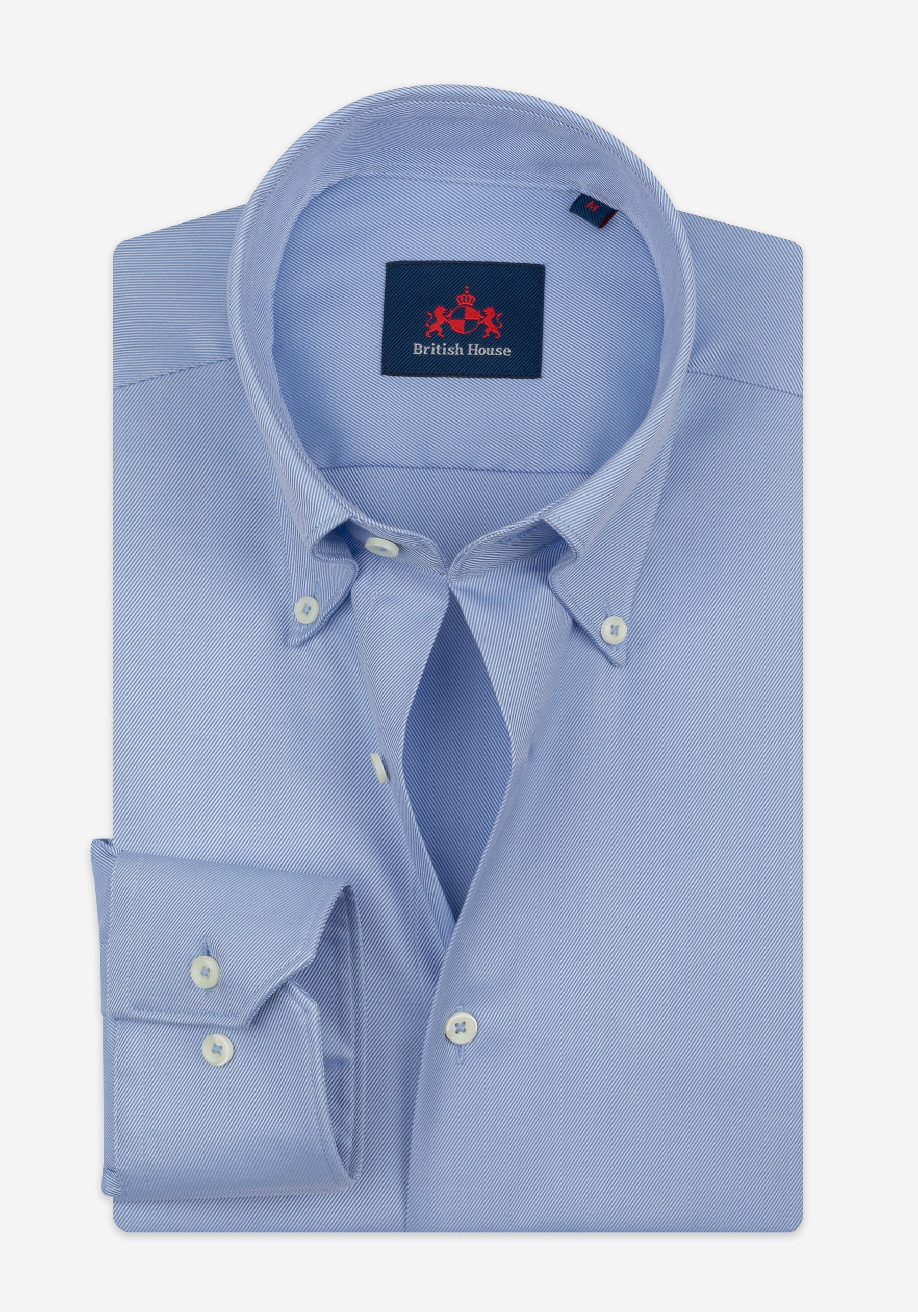 Skyline Blue Stripe Signature Twill Shirt