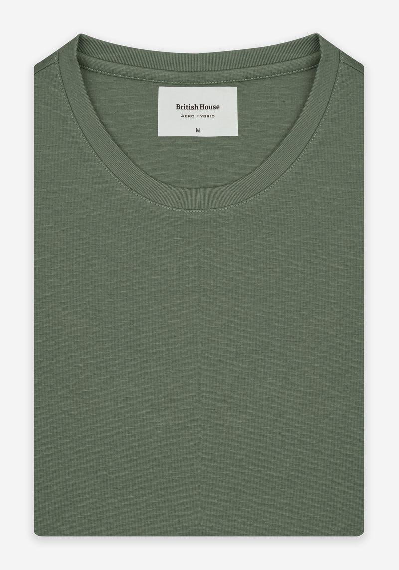 Field Green Aero-Hybrid T-Shirt