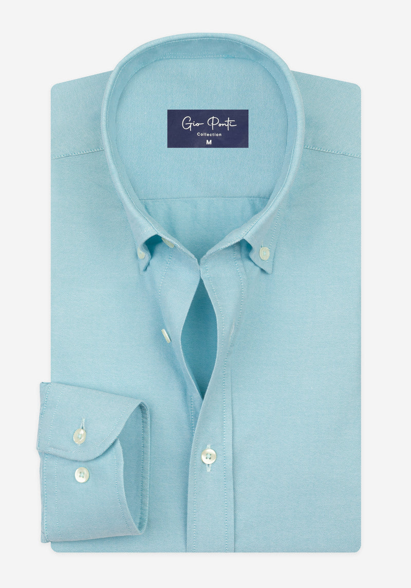Viridian Green Oxford Shirt